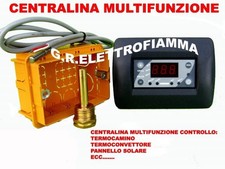 CENTRALINA CAMINO COELTOP TERMOCAMINO TERMOSTUFA PANNELLO SOLARE VULCANO PALAZZE