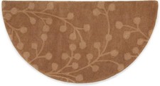 Uniflame R-1400 Branch Hand Tufted 100% Wool Hearth Rug, 44"L x 22" W - Beige