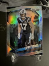 2025 Panini Prizm Josey Jewell #135 Silver Prizm Carolina Panthers