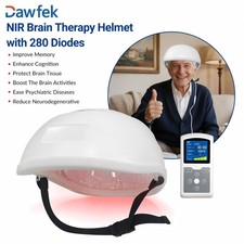 810nm Infrared Brain Helmet Photobiomodulation for Alzheimer Depression Anxiety