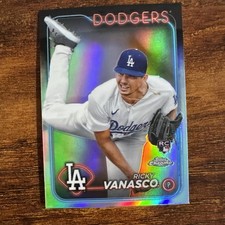 2024 Topps Chrome Update Series #USC-60 Ricky Vanasco (RC) Rookie Refractor