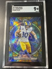 2023 Panini Mosaic - Stained Glass Cooper Kupp #SG-17 SGC 9 Mint 🔥