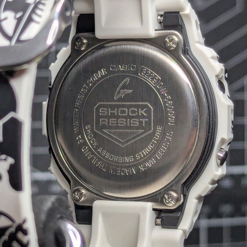 Casio G-Shock DW-5600 G-Universe Character White Black Square Mudman Frogman Etc - Picture 11 of 12