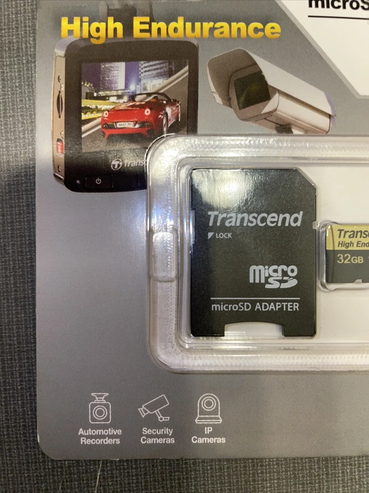 Transcend 32GB MicroSDHC Card - OEM - TS32GUSDHC10V New Sealed! - Image 3 of 4