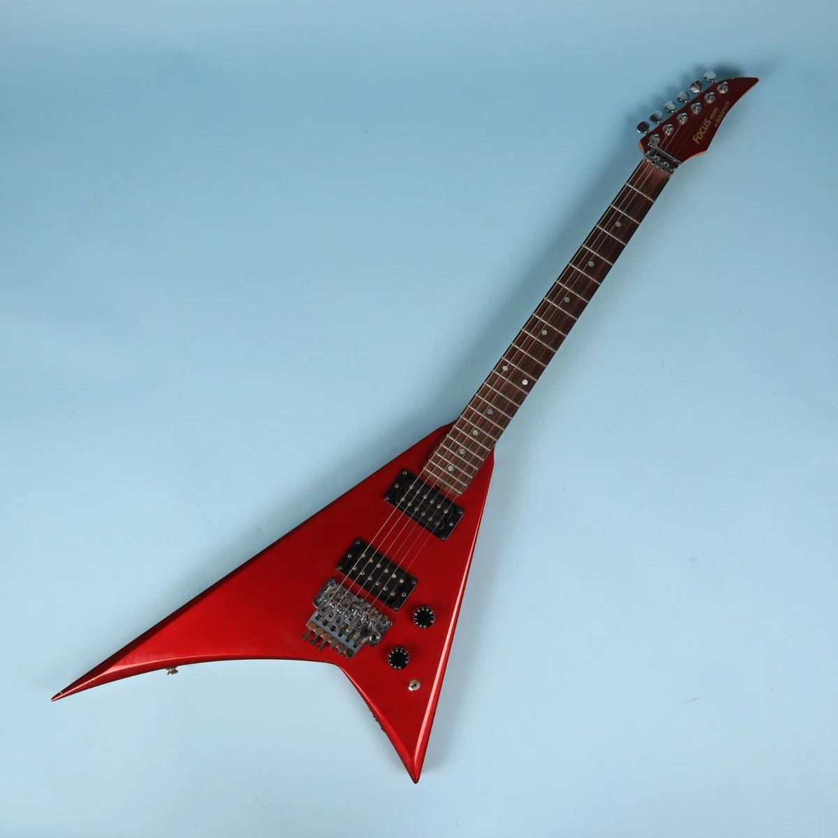 Kramer Focus 4000 RR Style Flying V Early Headstock 100 Original