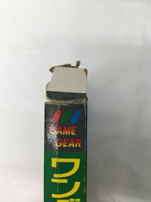 WONDER BOY Game Gear Sega with Box and Manual Japan Import F/S