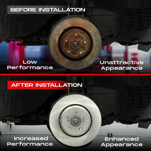 R1 Concepts Front & Rear Brakes & Rotors With Super Duty Brake Pads & Rotors Kit - Picture 8 of 8