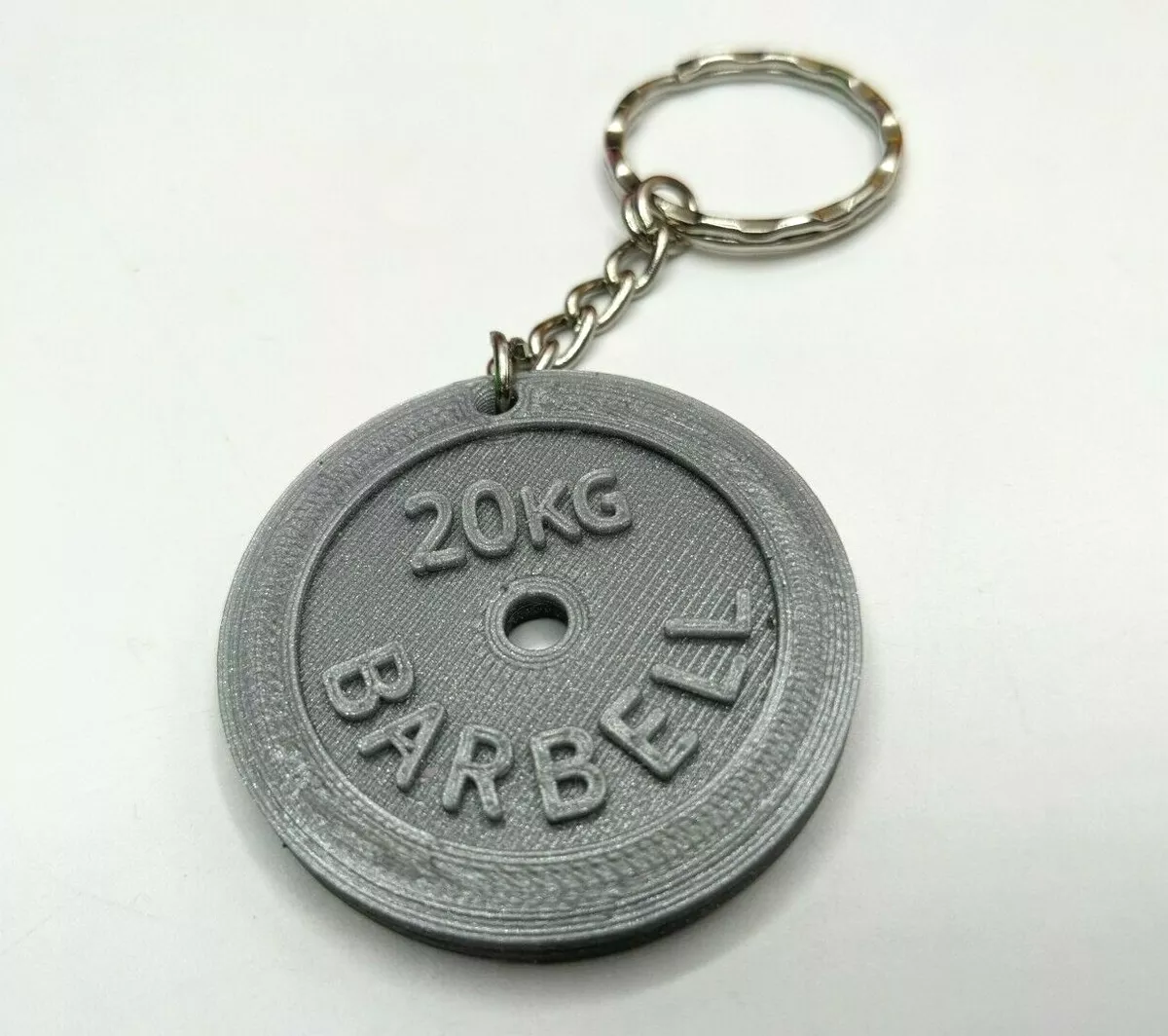 Barbell keyring hotsell