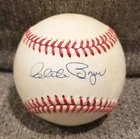 Clete Boyer Signed Autographed American League Baseball NY Yankees JSA
