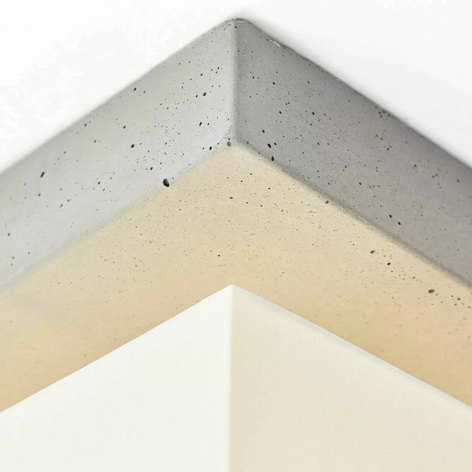 Decken Leuchte MONTY, beton textil 3-flammig dimmbar von Brilliant - Bild 3 von 4