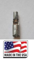 (100) 16-14 BULLET CONNECTOR FEMALE UNINSULATED .157 Round QD MADE IN USA 14-16