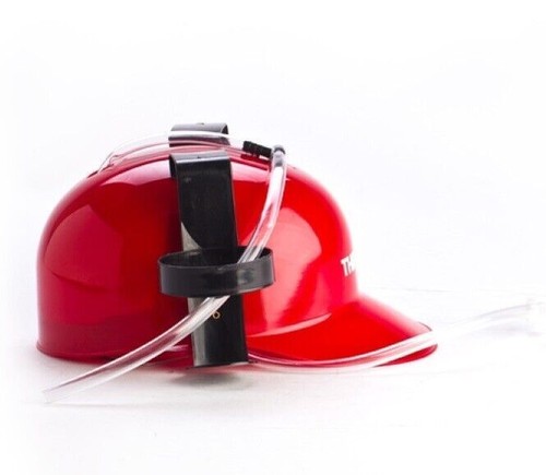 Drinking Hat THIRST AID Holds 2 Cans So You Can Hold 2 More! Brand New - Picture 4 of 11