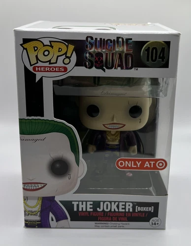 Funko Pop! The Joker (boxer) Suicide Squad, Target Exclusive #104