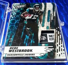 2017 Panini Day DeDe Westbrook RC HAT TAG #d *2/5* SSP Jaguars WR - HOT 🔥