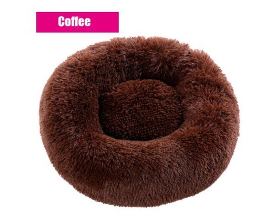 Cama para perros súper suave redonda cojín para perros sofá para perros cama para gatos cesta para perros - Imagen 14 de 14