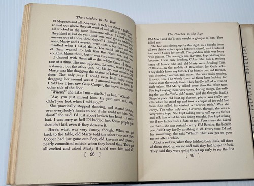 1951~ Catcher In the Rye w/Rare J.D. Salinger Cover, First BOMC Edition w/ DJ! - Picture 7 of 10