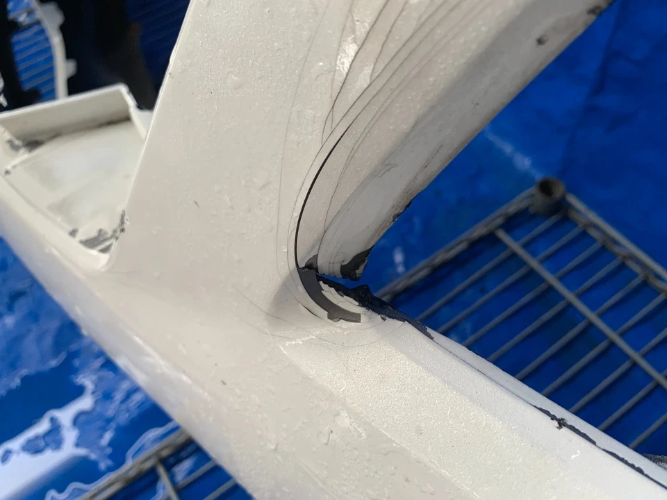 ⭐⭐2008 - 2010 INFINITI M35 M45 PARACHOQUES DELANTERO CONJUNTO CUBIERTA BLANCO # MR3-FRS798⭐⭐ Foto 4 de 4