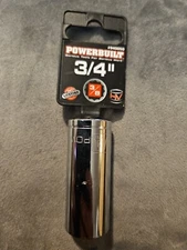 Powerbuilt 3/8 in. Drive x 3/4 in. 12 Point SAE Deep Socket - 940050