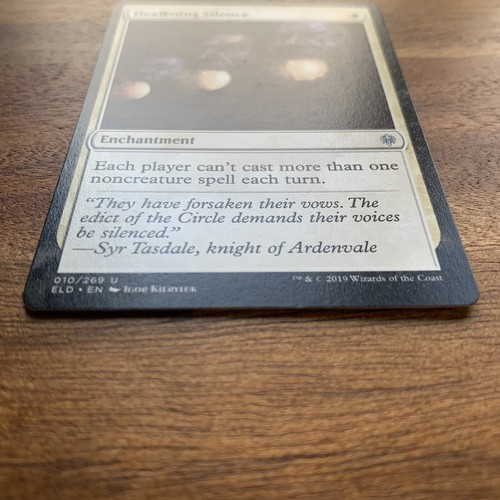 MTG Deafening Silence Throne of Eldraine LP Magic The Gathering Card 010/269 NM - Picture 4 of 7