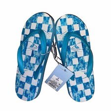 Girl  s NWT Cat  Jack Size Small 13/1 Sharks-Aqua Blue Flip Flops. NEW.