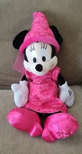 Disney Parks 2015 Princess Minnie Mouse Plush 18" Pink