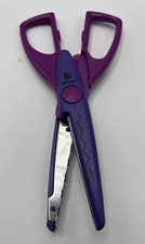 Provo Craft Crafting Scissors Paper Edgers PEAKED LACE Arts Crafts Scrapbooking