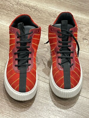 MARNI Damen Sneaker High Heels sehr guter Zustand Gr:40 aus Schweden Farbe Rot