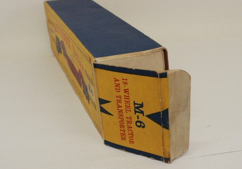 my1076, Alte Box Matchbox Lesney Major Pack M6 60er Ja. Leer Schachtel empty box - Picture 11 of 17