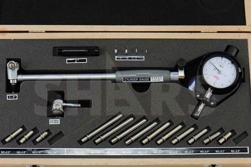 Shars 1.4-6" Dial Bore Gage Gauge .0001" Engine Cylinder Measuring Hole New L}