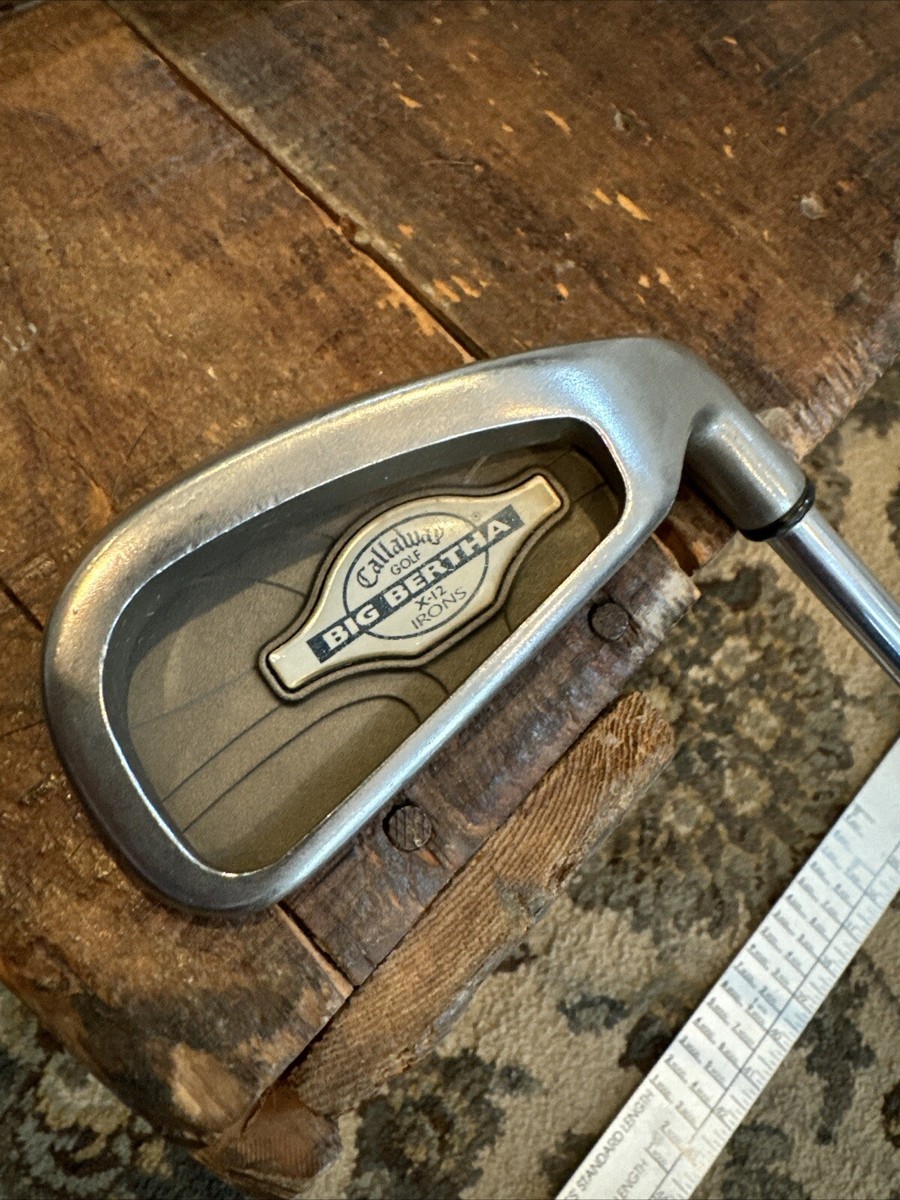 Callaway Big Bertha X-12 2 Iron Stiff Steel Shaft Callaway Grip Callaway Big Bertha X-12 2 Iron Stiff Steel Shaft Callaway Grip