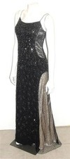 ALYCE DESIGNS EMBELLISHED STUDDED WEDDING/PROM/PAGEANT FORMAL EVENING DRESS 6-8