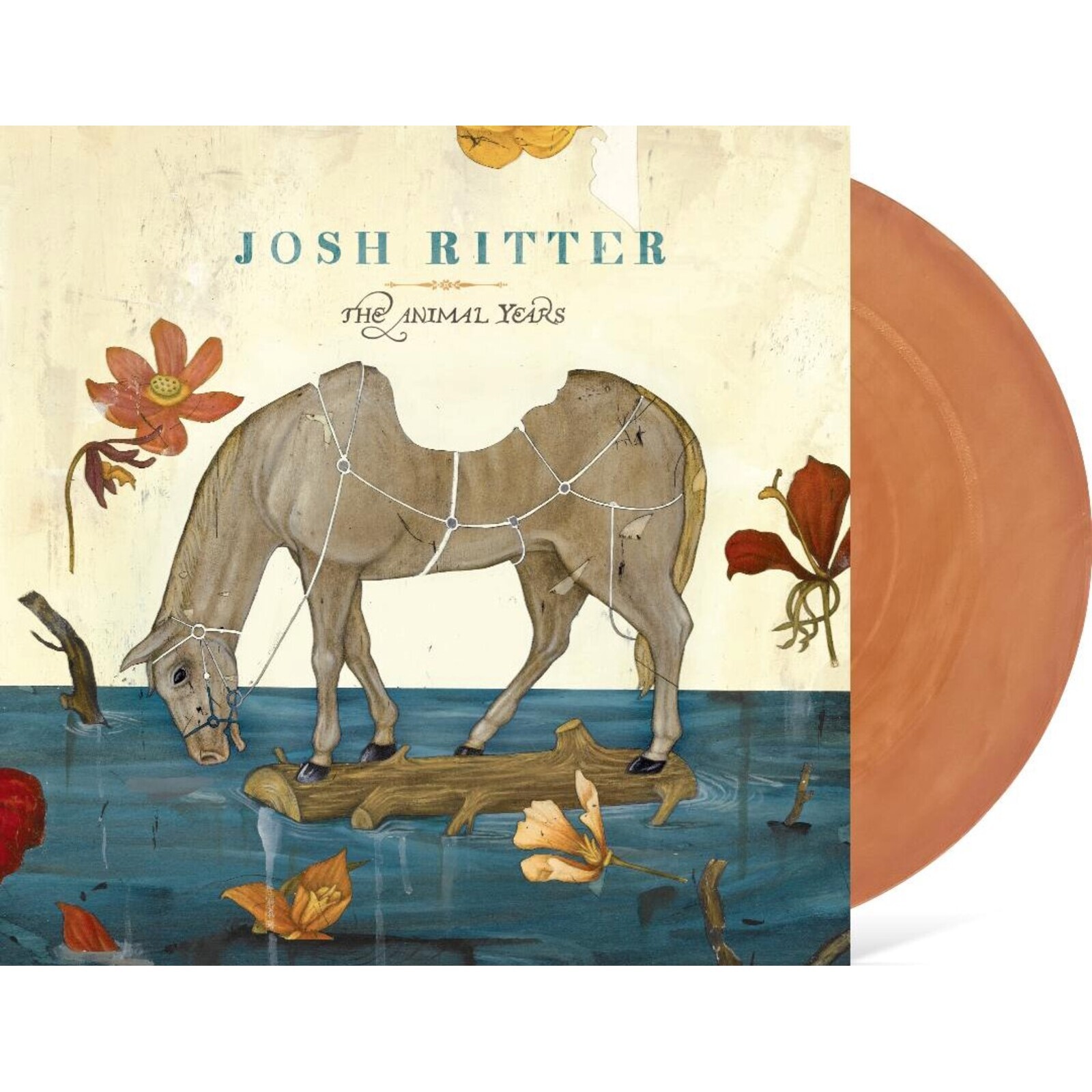 Josh Ritter Animal Years (Rose Champagne Vinyl) LP Vinyl NEW