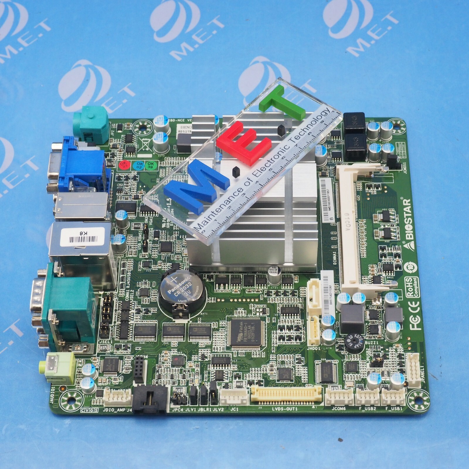 [New]Biostar Sbc Eibd-Nce Ver 1.0 Eibdnce Ver 10 60Days Warranty | eBay