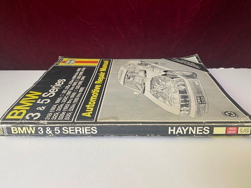 MANUAL DE REPARACIÓN DE AUTOMÓVILES para BMW Serie 3 y 5 de Haynes - Imagen 3 de 5