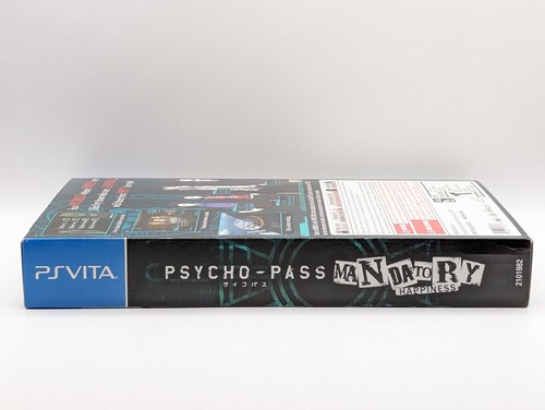 Psycho-Pass Mandatory Happiness Limited Edition Box & Contents (PS Vita) NO GAME - Picture 7 of 21