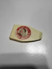 Rare Vintage Call for Philip Morris Cigarettes Plastic / Bakelite Money Clip