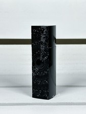 Estuche atomizador Kilian Talismán negro para recarga de spray de viaje de 0,25 oz/7,5 ml, NUEVO