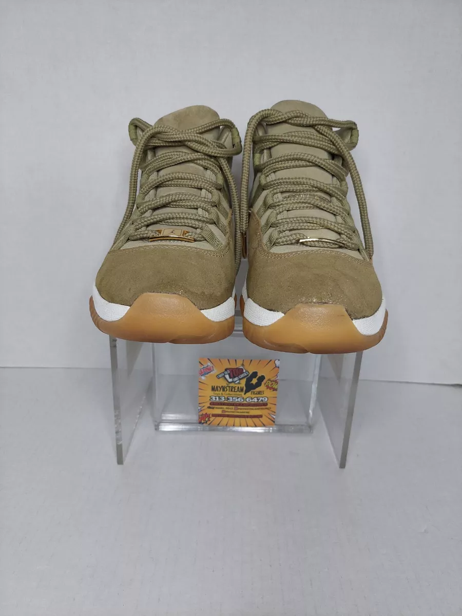 Air jordan 11 top womens neutral olive