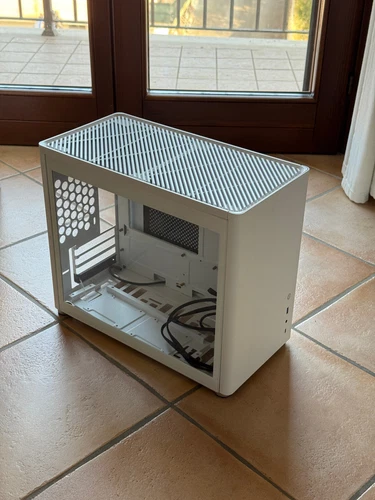Case per PC - Jonsbo D30 Bianco mATX