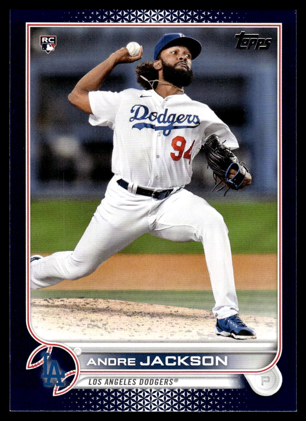 2022 Topps #258 Andre Jackson Royal Blue