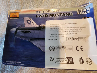 MINI HOBBY MODELS P-51D MUSTANG 1:144 MODEL KIT