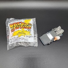 Vtg 1991 Back to the Future McDonalds Toy Lot Doc Brown DeLorean Sparking Marty