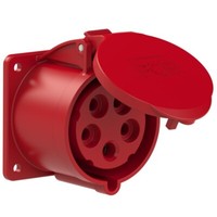 32A Cee Anbausteckdose IP44 Gerade 5-Polig Steckdose 5P 6H 400V Pce 325-6F7 #46