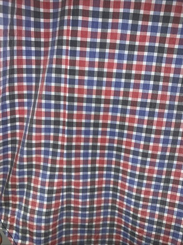 Camisa Springfield Hombre Talla Grande Naranja Rojo Cuadros Manga Larga - Imagen 10 de 13