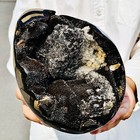 8.29LB Natural Turtle Back Stone Dragon Crystal Cave Crack Gem Healing — photo 2