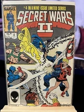 Secret Wars II #4 (Marvel Comics October 1985) Combine Shipping Available