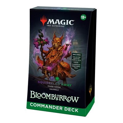 Magic The Gathering Bloomburrow - SQUIRRELED AWAY Commander Deck Sealed
