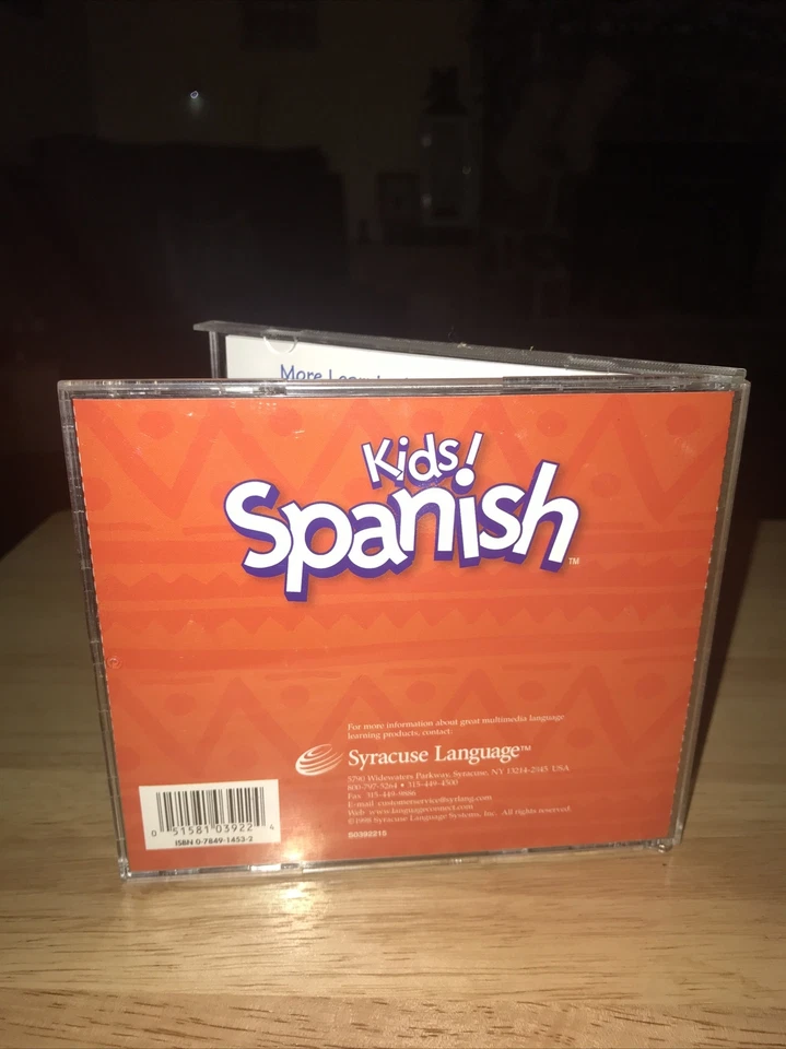 Syracuse Language Kids Spanish (1998, Windows 95 & up) Cd-Rom - Image 3 of 3