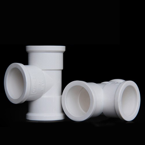 PVC 3-Way Thicken 20-63mm ID Equal Water Supply Pipe Fittings Adapter Connector - Picture 6 of 10
