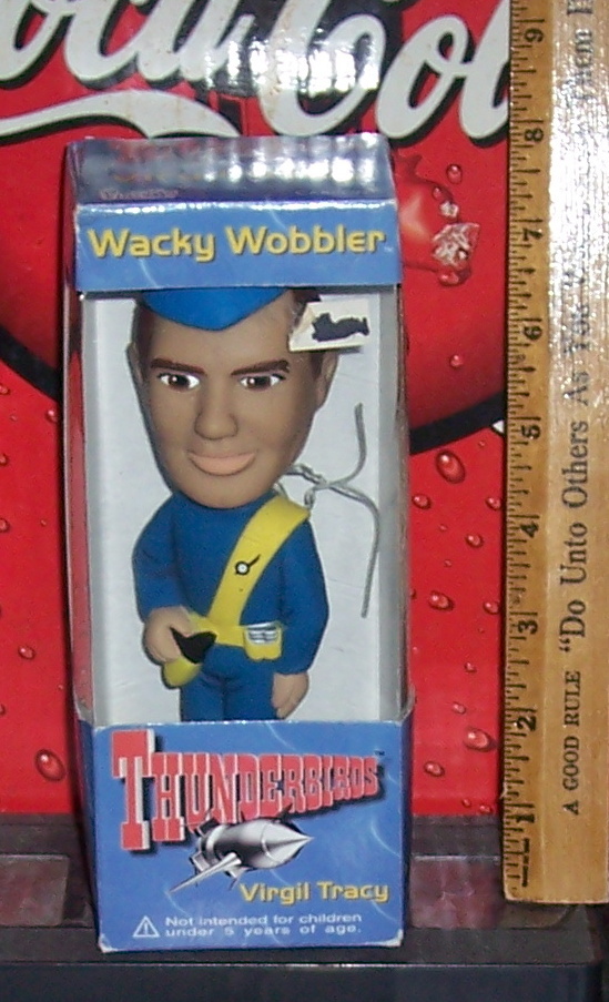 【FUNKO WACKY WOBBLE】 THUNDERBIRDS FUNKO WACKY WOBBLER Bobblehead - THUNDERBIRDS Virgil Tracy